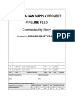 Olokola Gas Supply Project Pipeline Feed: Constructability Study