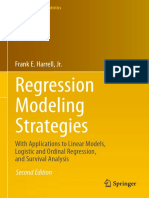 Regression Modeling Strategies - With Applications To Linear Models by Frank E. Harrell