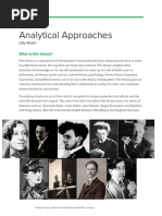 Analyticalapproaches