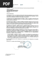 Oficio Circular MDT DM 2015 0009