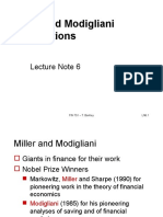 LN06-Miller and Modigliani Propositions