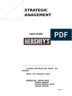 Case Study Hershey Food Corporation