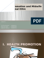 Health Promotion and Midwife Professional Ethic