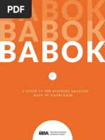 BABOK 3 ONLINE - A Guide To The Business Analysis Body of Knowledge