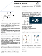 Lista de Exercícios - Genética (Prof. Dr. Shesterson)