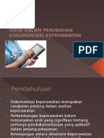 Issue Dalam Perubahan Dokumentasi Keperawatan