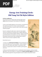 Old Yang Tai Chi Edition Offer