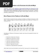 05 Ejecutando Triadas en Las Posiciones de La Escala Mayor