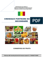 Conservation de Fruits