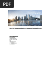 Cisco IOS Interface and Hardware Component Command Reference PDF