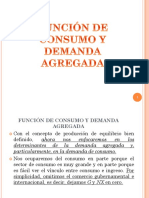 La Función de Consumo y La Demanda Agregada 051115