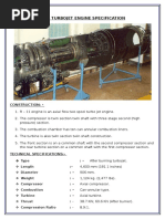 R-11 Turbojet Engine Specification: Construction