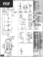 Agitator Blade Ii: Ga Drawing For 4 KL, Vertical Mixing Tank