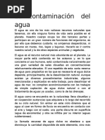 Tesis de La Contaminacion Del Agua 2