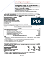 CA IPCC Accounting Guideline Answers May 2015