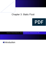 Chapter 3: Static Fluid: Department of Hydraulic Engineering - School of Civil Engineering - Shandong University - 2007