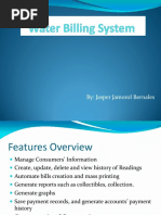 Water Billing System Presentation