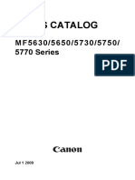 Canon Mf5730parts