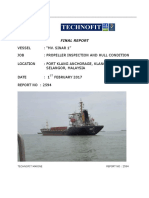 Final Report - Propeller Inspection MV. SINAR 1