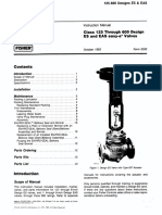 FisherControls ES - EAS Valves