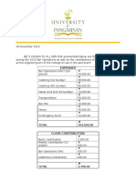 Breakdown of Expenses