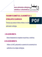 TEMA 11 (Estimulantes Colinérgicos)