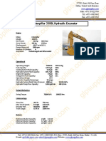 Datasheet For Caterpillar 330BL