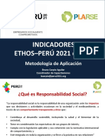 Aplicación Indicadores Ethos - Perú 2021 - Bruno Carpio PDF