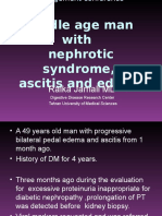 Middle Age Man With Nephrotic Syndrome, Ascitis and Edema: Raika Jamali MD