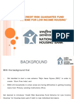 Credit Risk Guarantee Fund Scheme For Low Income Housing