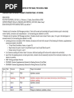 Yle Starters - 120 Hours Distributed in Two Years, Two Hours A Week Teaching Plan For Level 1 Primary (Starters Year 1-60 Hours)