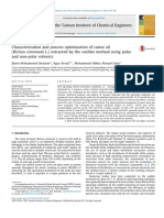 Aaa - Characterization and Process Optimization of Castor Oil PDF