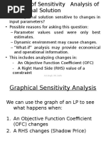 Session 8, Sensitivity Analysis