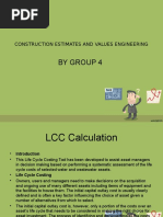 Group 4-2 Construction Estimates and Values Engineering