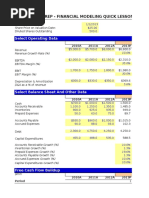 Wall Street Prep Financial Modeling Quick Lesson DCF1