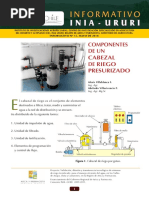 Componetes de Un Cabezal de Riego Presurizado