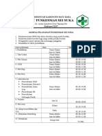 Jadwal Pelayanan Puskesmas Sei Suka