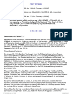 Petitioner Vs Vs Respondent: First Division