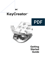 KeyCreator Getting Started Guide V6 English PDF