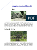 10 Candi Peninggalan Kerajaan Majapahit