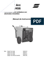 Manual Origo Arc 256 406 456