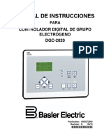 Manual Inst - Genset Controller Dgc-2020 Basler