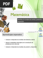 Clase 27 Medidas de Tendencia Central, Posición y Dispersión 2016