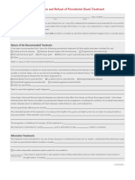 Informed Refusal Periodontal Treatment