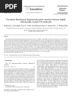 Gas Phase Boudouard Reaction Rate