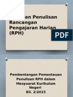 Panduan Penulisan RPH