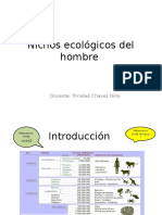 3 Nichos Ecológicos Del Hombre