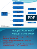 Penulisan Karya Ilmiah Bagi Guru