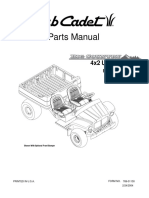 Cub Cadet Utility Parts