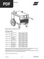 Spare Parts List: Arc 410c, Arc 650c, Arc 810c